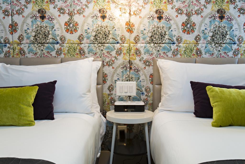 Double Room Two Double Beds Silver